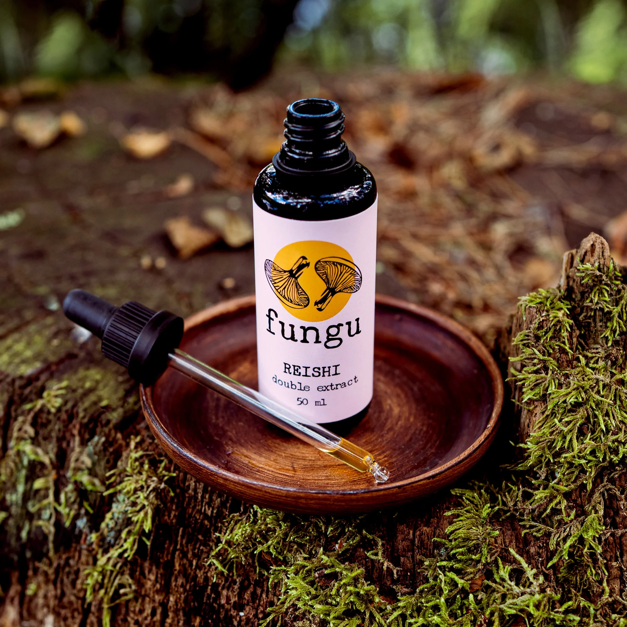 Fungu Forest Reishi extract bottle