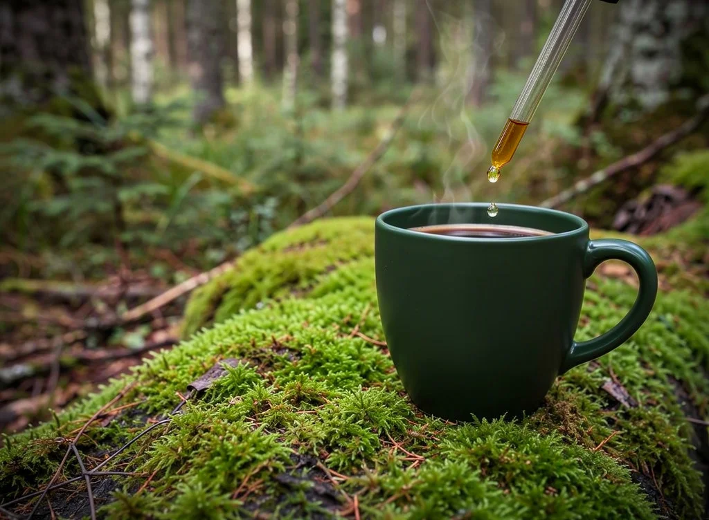 How to use Cordyceps extract with coffee
